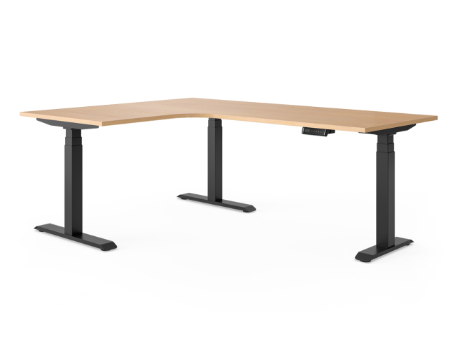 Desktopia Edge - Elektrisch höhenverstellbarer Eckschreibtisch - 1